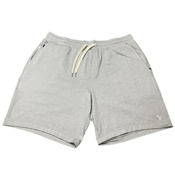 Vuori Other - Vuori Shorts Mens XL Gray Ponto Performance Drawstring Casual 7" Inseam V344